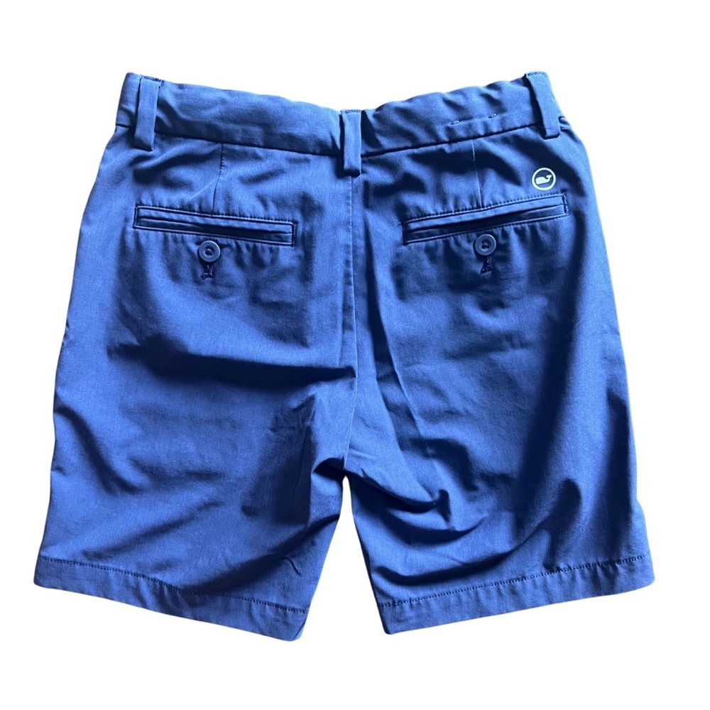Vineyard Vines Boy's Performance Breaker Shorts, size 8 Deep Cobalt blue - Picture 2 of 10